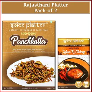 Spice Platter Lehsun Ki Chutney & Panchkutta 300 Grams (Pack of 2)