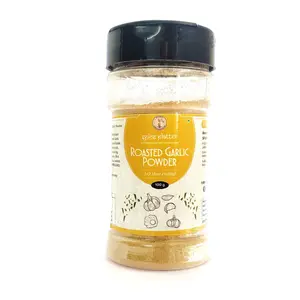 Spice Platter Roasted Garlic Powder - No Raw Taste of Garlic - Ready to Use Powder - 100g
