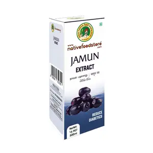 Native Food Store Jamun Juice ( Naval Juice ) 500 ML - Manage Diabetes and Keeps Skin Healthy
