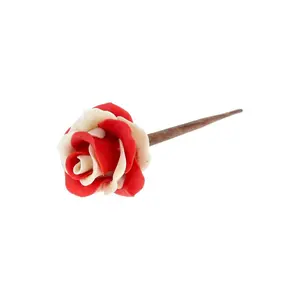 YOU & YOURS JUDA STICK Handmade Artificial Rose Flower Jewelry For Girls Women