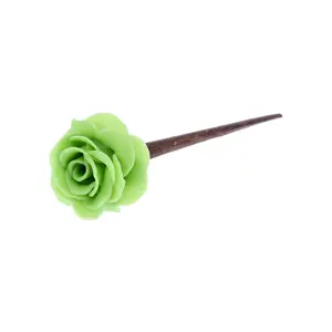 YOU & YOURS JUDA STICK Handmade Artificial Rose Flower Jewelry For Girls Women