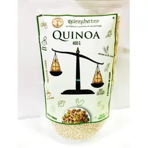 Spice Platter Superfood White Quinoa Seeds [Natural & Gluten Free] - 400g