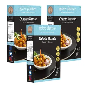 Spice Platter Chhola Masala 100g | 100% Pure Spices | No Preservatives (Pack of 3)