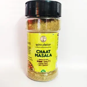 Spice Platter Himalayan Pink Salt Chaat Masala - Pure and Natural - Healthy Chatpata Masala
