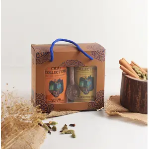 Karma Kettle Organic Chai Collection Gift Set - 100 gram loose leaf