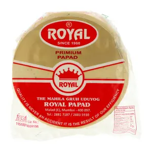 Royal Papad Garlic Papad - 200 Gms.