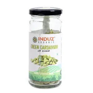 Induz Organic Green Cardamom 75 Gm