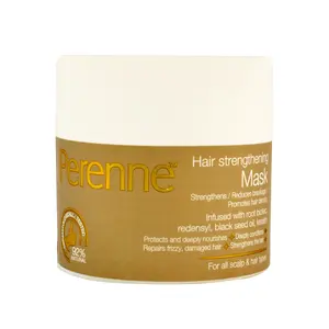 Perenne Hair Strengthening Mask with RootBioTec, Redensyl, Black seed oil, Keratin