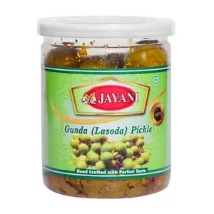 Jayani Homemade Gunda (Lasoda/lavera) Pickle 400 gm