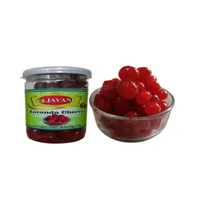 Jayani Homemade Karonda | Glazed Cherry || Fresh Glazed Candied Cherry Fruit | Ideal for Cakes Sprinkles & Decoration I Topping| Cherries 350g