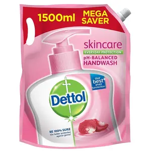 Dettol Liquid Handwash Refill - Skincare Moisturizing Hand Wash 1500 ml (Price offer) | Formula | 10x Better Germ Protection