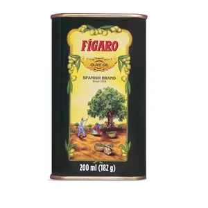 Figaro Olive Oil- Pure Olive Oil-Ideal for Indian Dishes- Imported from S- 200ml Tin