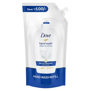Dove Moisturising Liquid Hand Wash 900 ml Refill Gentle Cleanser for Soft Hands Liquid Hand Suitable for Sensitive Skin -Super Saver Offer Pack