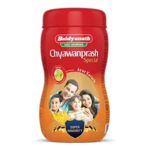 Baidyanath Chyawanprash Special - 1kg | Natural for Adults & - Enriched with 47 Vital Ayurvedic Ingredients
