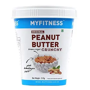 MYFITNESS Original Peanut Butter Crunchy 510g