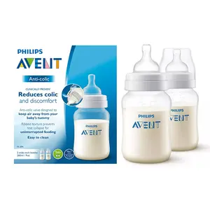Philips Avent Anti Colic Bottle 260ml (Twin Pack) White