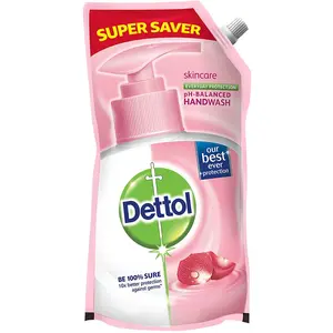 Dettol Liquid Handwash Refill - Skincare Moisturizing Hand Wash 750 ml | Formula | 10x Better Germ Protection