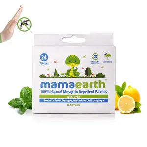 Mamaearth Natural Repellent Mosquito Patches For with 12 Hour ProtectionWhitePack of 1