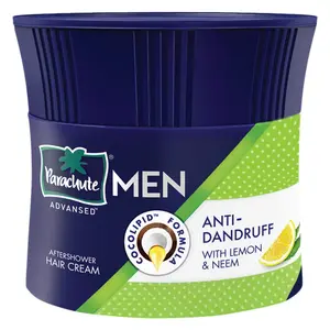 Parachute Hair Cream for Men 100ml |Anti Dandruff |Hair Cream After Shower |Non Sticky Oil Replacement Hair Cream