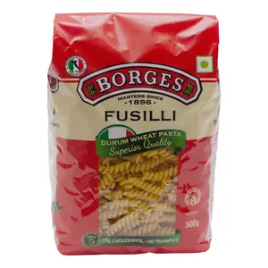 Borges Fusilli Durum Wheat Pasta 500 Grams