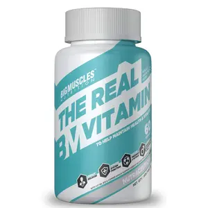 Bigmuscles Nutrition The Real Vitamin Advanced Multivitamin [Pack of 60 Servings Chocolate Flavoured 60 tablets]