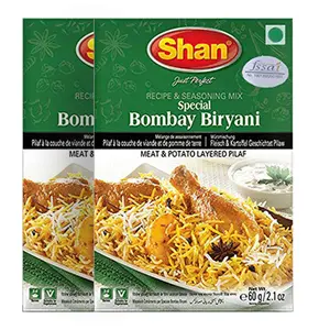 Shan Special Bombay Biryani 2 Pack 2 x 60 g