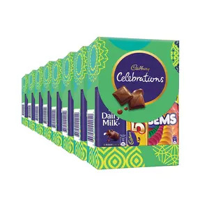 Cadbury Celebrations Chocolate Gift Pack Assorted 59.8 g (Pack of 8)