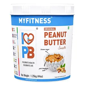 MYFITNESS Original Peanut Butter Smooth 1250g