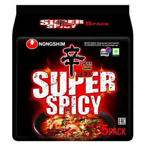 Nongshim Shin Red Super Spicy Instant Noodle 21.16 oz / 600 grams