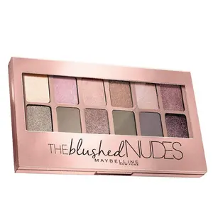Maybelline New York Eyeshadow Palette 12 Highly Blendable Shades Matte and Sheen Colours The Blushed Nudes 9g