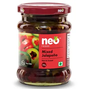 Neo Mixed Jalapeno Hot and Sweet, 210g