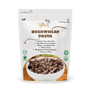Mr. Yumty Buckwheat Pasta | No Wheat, No Maida | A rich source of Proteins and Fiber, 200g