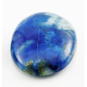 Aatm Healing Natural Lapis Lazuli Cabochon Pebble Pocket Stone for Chakra Healing Meditation (Stone of Enlightenment & Balancing)
