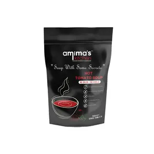 Amima's Kitchen Hot Tomato Jain Soup (No Onion No Garlic) - 100 Grams [Serves 10] | Instant Soup Mix Powder | Ready To Cook | No Artificial Flavour & Colour | Gluten Free | Non GMO | Healthy Soup