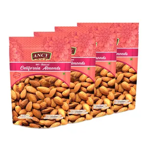 Ancy Premium California Raw Almonds (Jumbo Size) (Superior)1kg (4x250g)