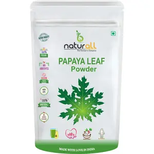 B Naturall Papaya Leaf Powder - 500 GM X 2 = 1 KG By B Naturall