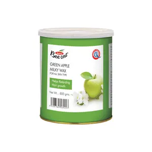 BEE ONE Green Apple Milky Wax For All Skin Type - 800 Gm