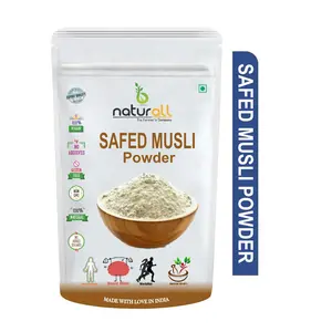 B Naturall Safed Musli Root Powder | Chlorophytum Borivilianum Powder - 200 GM By B Naturall