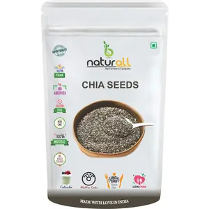 B Naturall Chia Seeds Raw Black Chia Seeds - 200 GM by B Naturall