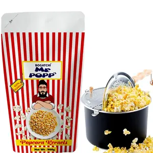 BOGATCHI Natural Popcorn Kernels | 100% Popping Popcorn Kernels| Ready to Cook | Instant Popcorn |Popcorn Seeds |900g |A3
