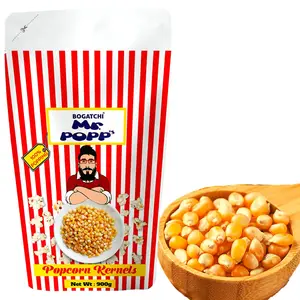 BOGATCHI Natural Popcorn Kernels | 100% Popping Popcorn Kernels| Ready to Cook | Instant Popcorn |Popcorn Seeds |900g |A5