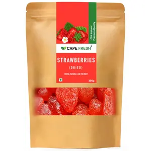 Cape Fresh Dried Strawberries 200g | Fresh Srawberries