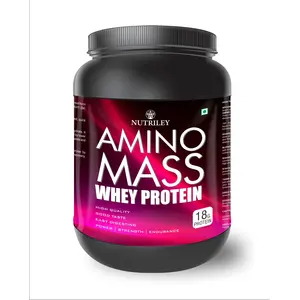 Crd Ayurveda Amino Mass Whey Protein Supplement - 500 G (Elaichi)