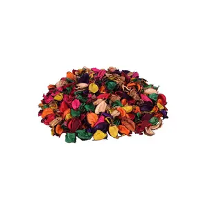 Crazy Sutra Perfumed Potpourri Multicolored 150 GMS Assorted with 10ml Lemongrass Refresher Oil for Potpourri