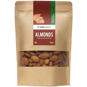 Cape Fresh Almonds 500g | Whole | Natural | Pure | Raw | Kernels