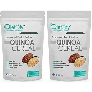 Dietofy Quinoa Cereal 500gm A Healthy Diet Solution (250Gm Each Pack 2