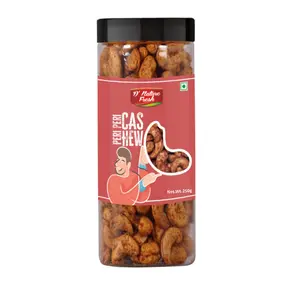 D'Nature Fresh Peri Peri Cashew Nuts Kaju 250g Jar