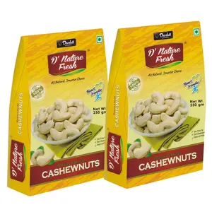 D'nature Fresh Roasted Salted Cashew Nuts Kaju 500g