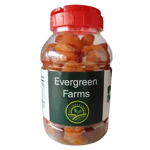 Evergreen Farms Fresh Turkish Apricots Khumani Khubani in Pet Jar 1 Kg