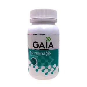 GAIA Spirulina to reduce cholesterol protect eyesight 60 Capsules